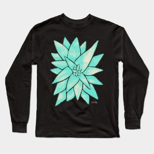 Mint Aloe Vera Long Sleeve T-Shirt